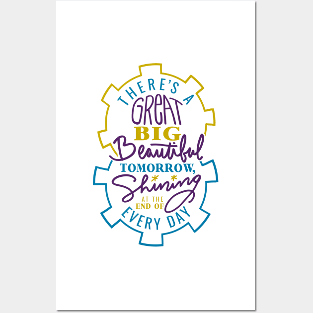 Great Big Beautiful Tomorrow Wall Art by okjenna